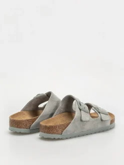 Birkenstock Arizona Suede Leather Narrow Wmn Flip-flops