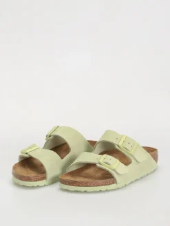 Birkenstock Arizona Suede Leather Narrow Wmn Flip-flops
