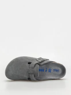 Birkenstock Boston SFB Suede Leather Narrow Wmn Flip-flops