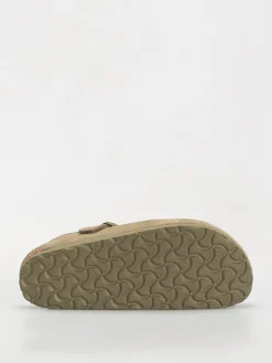 Birkenstock Boston Suede Leather Narrow Wmn Flip-flops