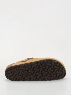 Birkenstock Boston Suede Leather Narrow Wmn Flip-flops
