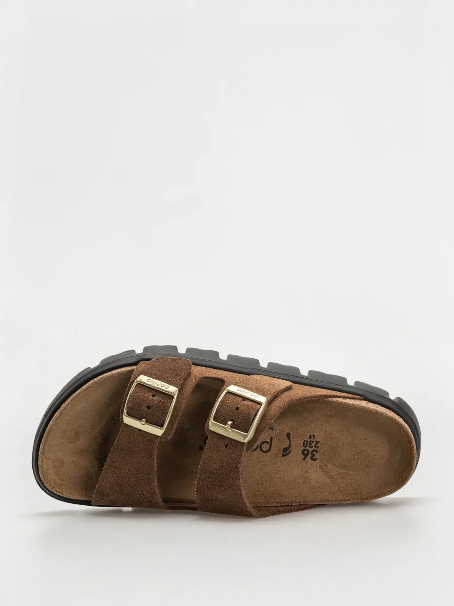 Birkenstock Flip-flops Arizona Chunky Suede Narrow Wmn
