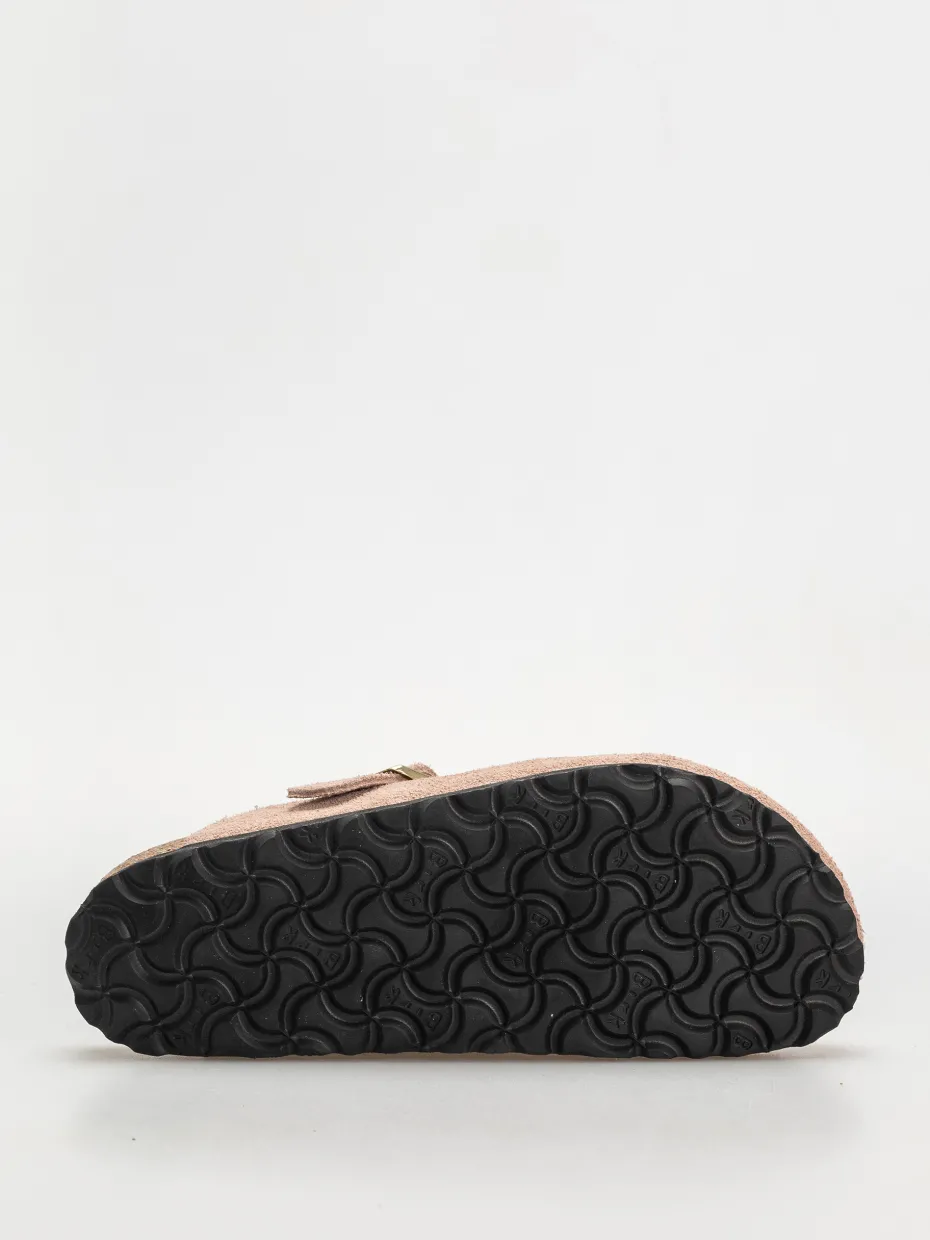 Birkenstock Flip-flops Boston Suede Leather Narrow Wmn