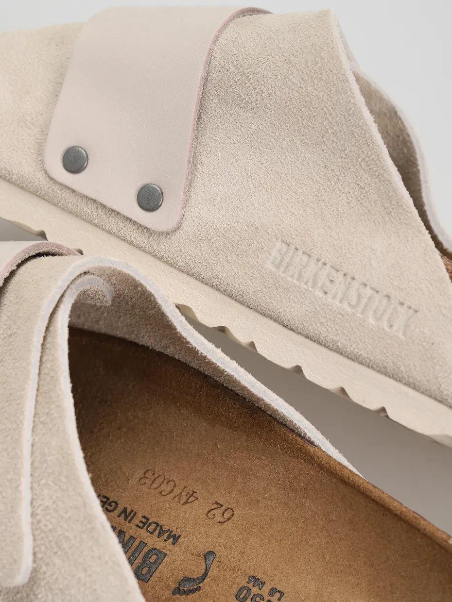 Birkenstock Kyoto Nubuck Suede Leather Narrow Wmn Flip-flops