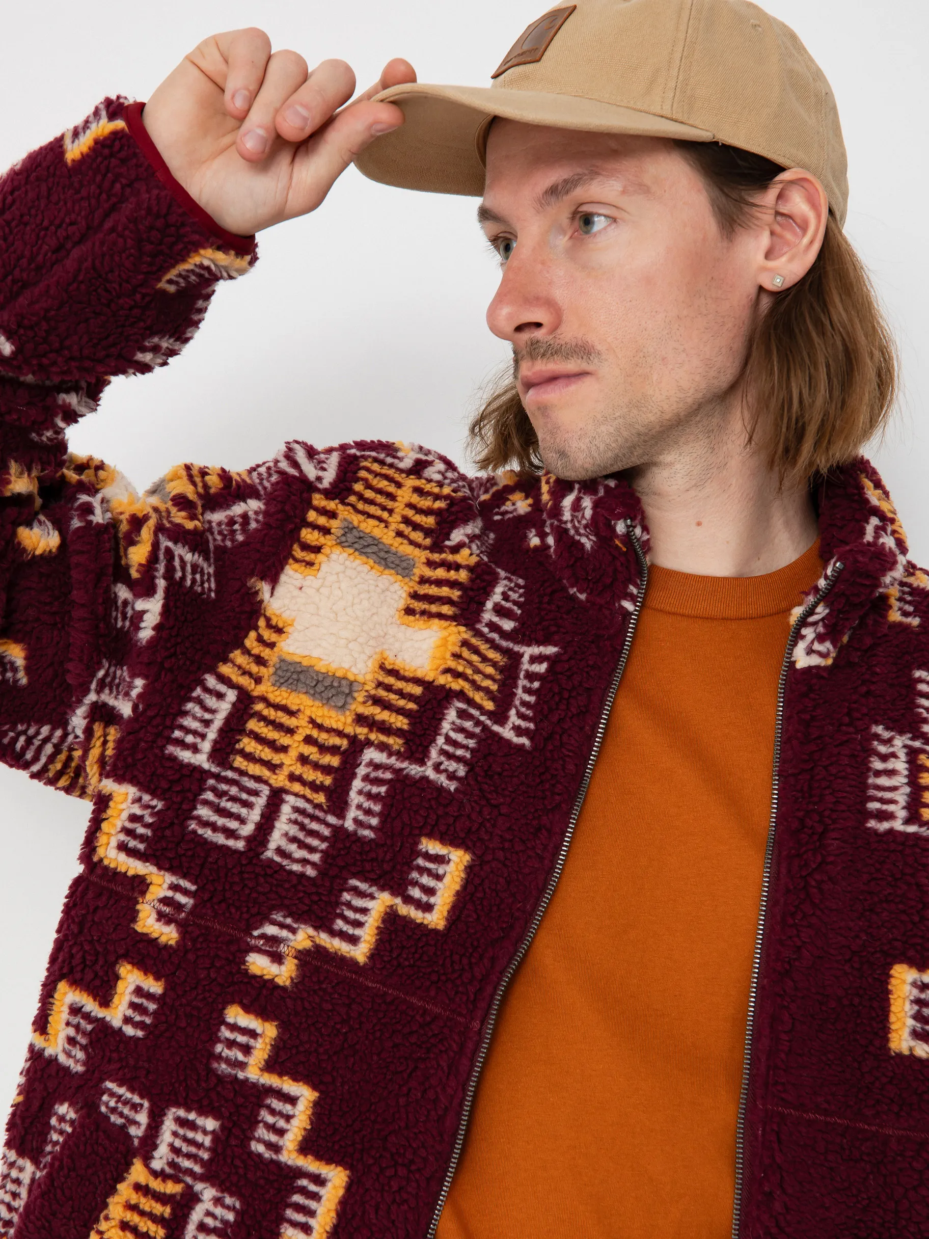 Brixton Arctic Fleece Mock Neck Jacket