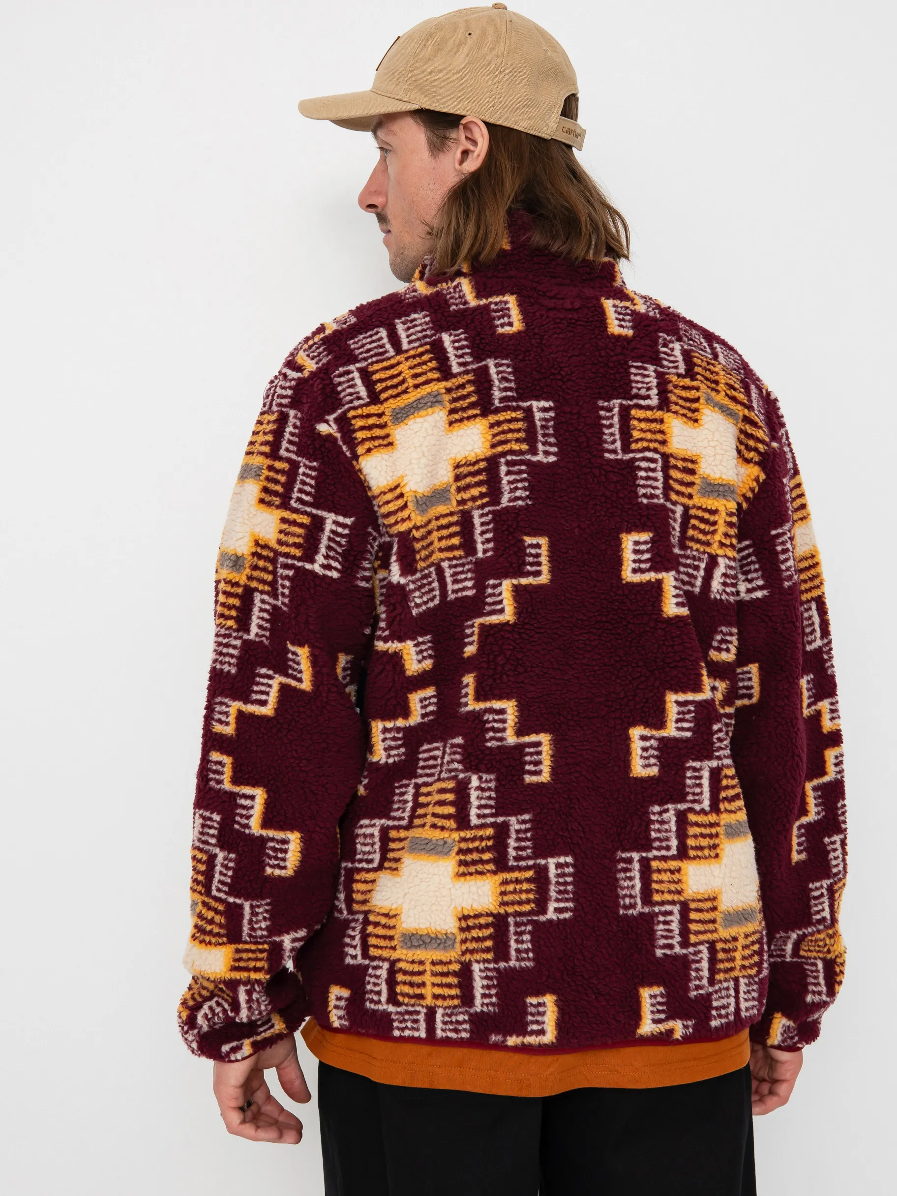 Brixton Arctic Fleece Mock Neck Jacket