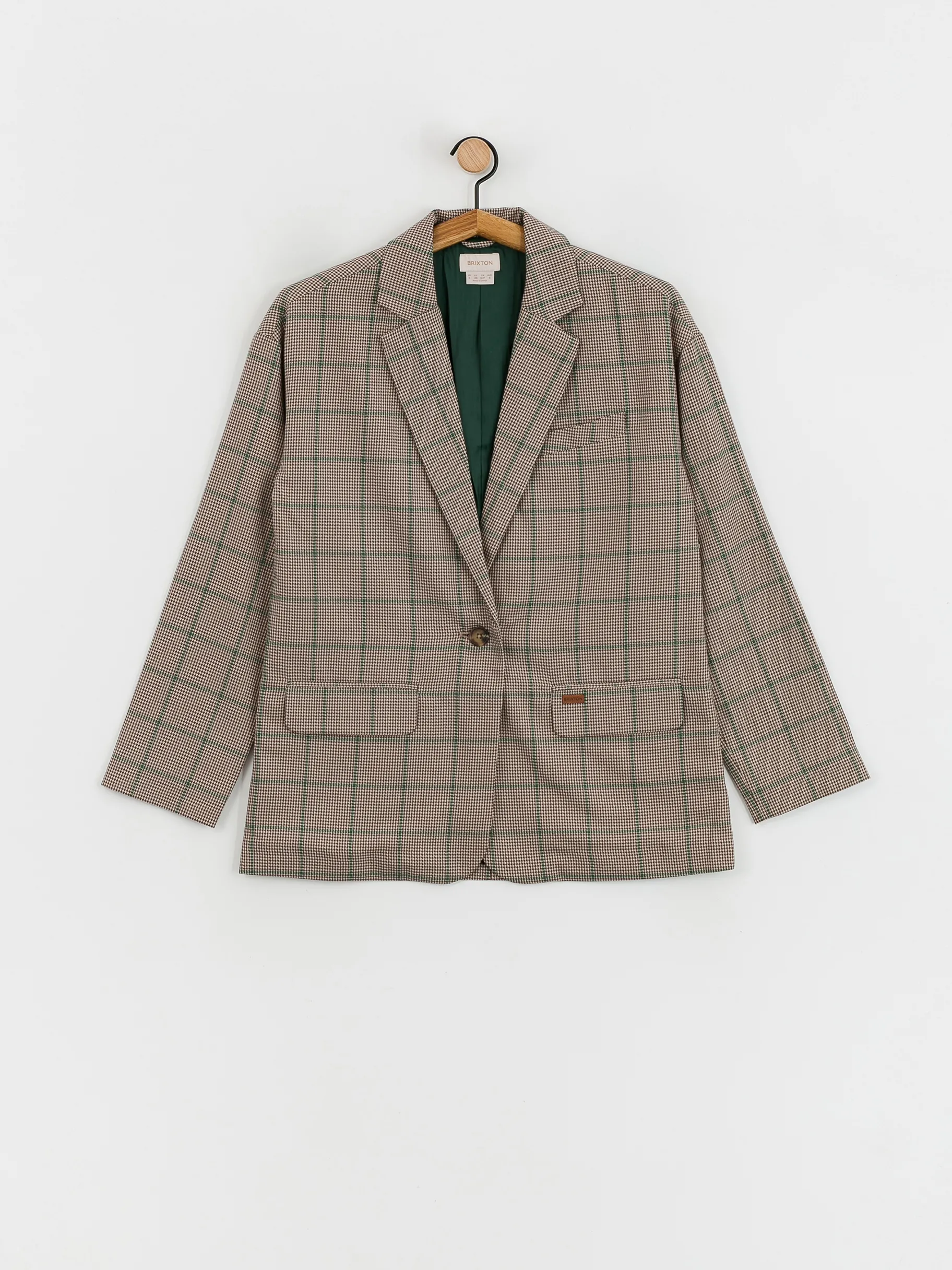 Brixton Axl Oversized Blazer Jacket Wmn