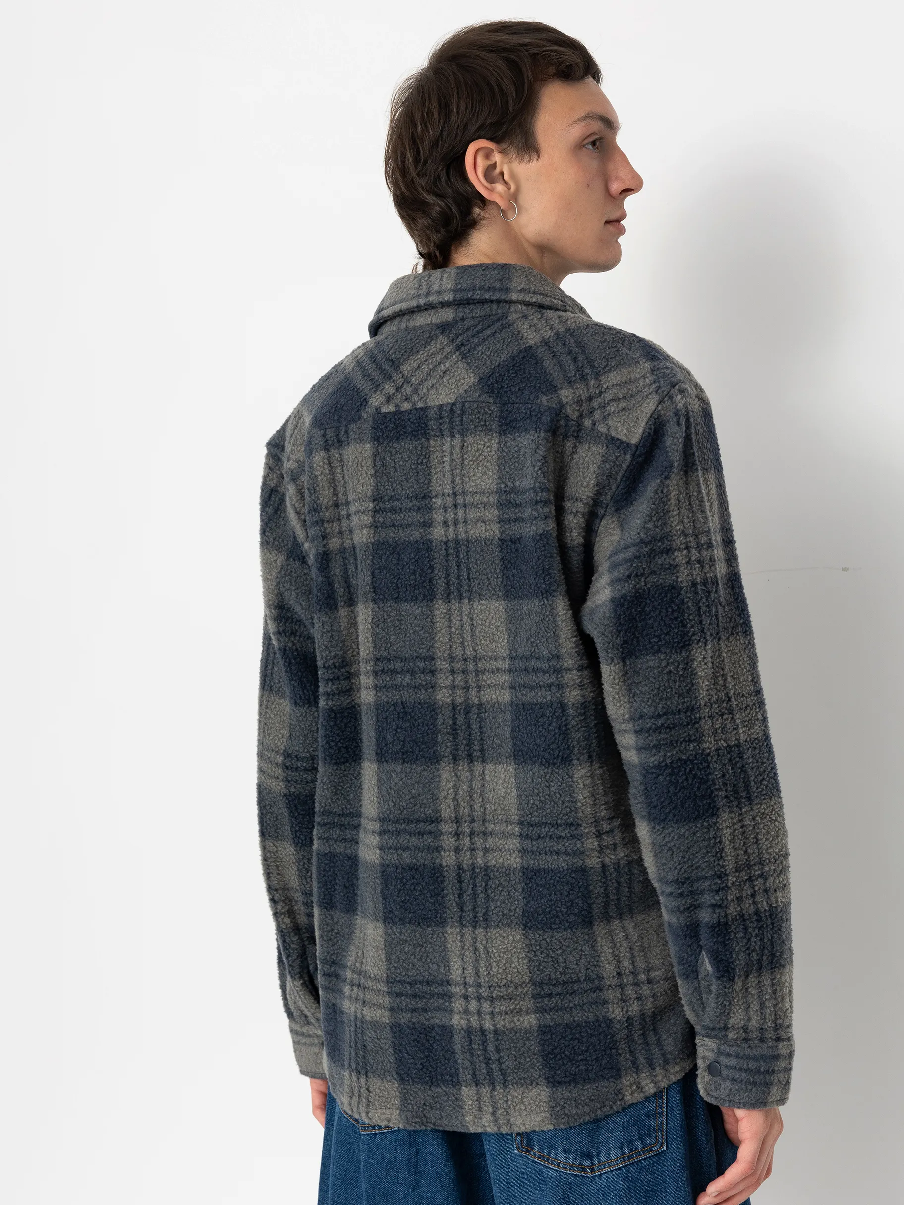 Brixton Bowery Arctic Stretch Ls Shirt