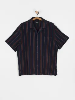 Brixton Bunker Waffle Stripe Shirt