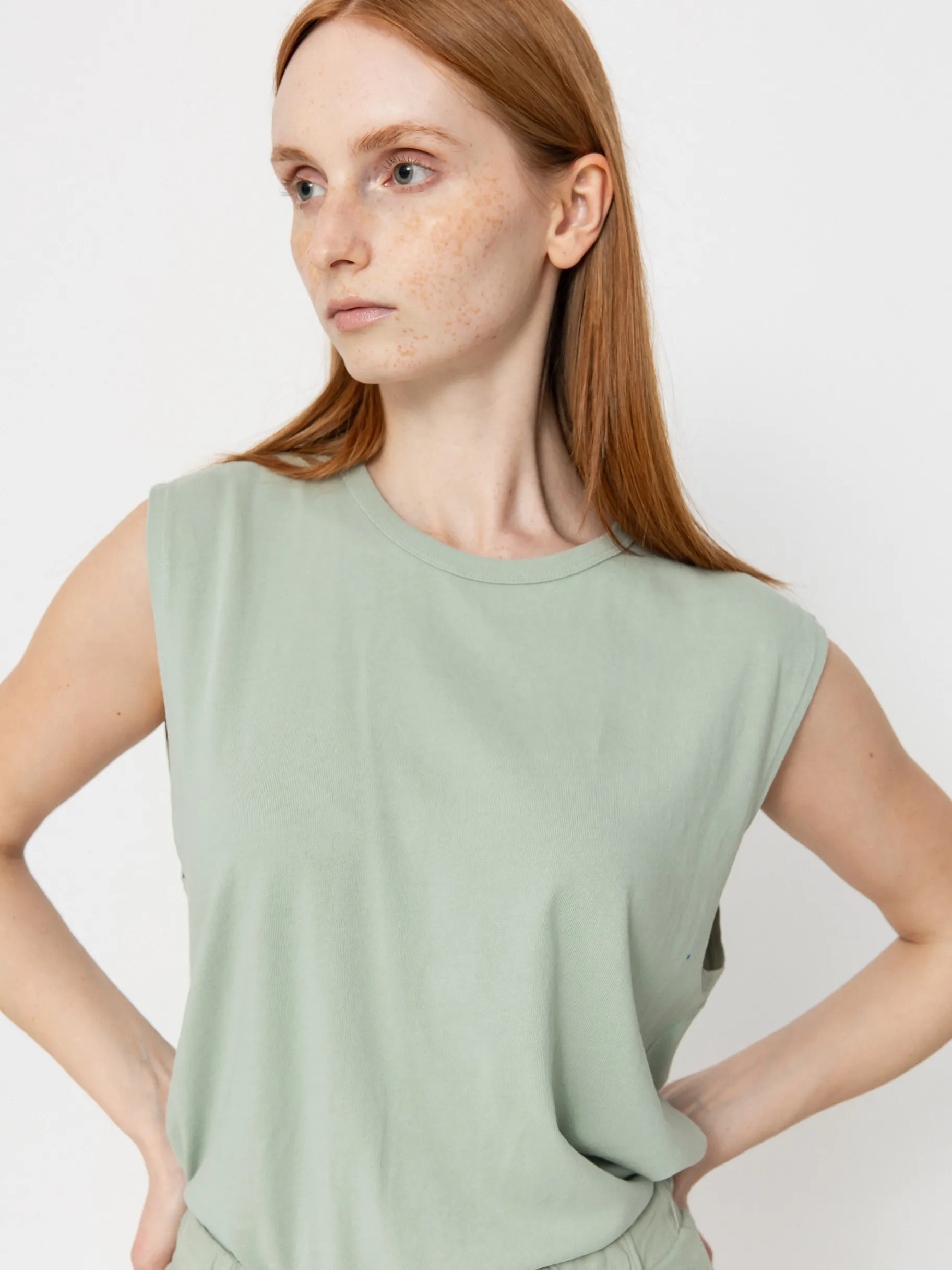 Brixton Carefree Organic Gd Muscle Tan Wmn T-Shirt