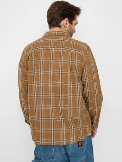Brixton Charter Linen Blend Ls Shirt