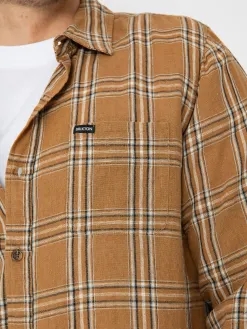 Brixton Charter Linen Blend Ls Shirt