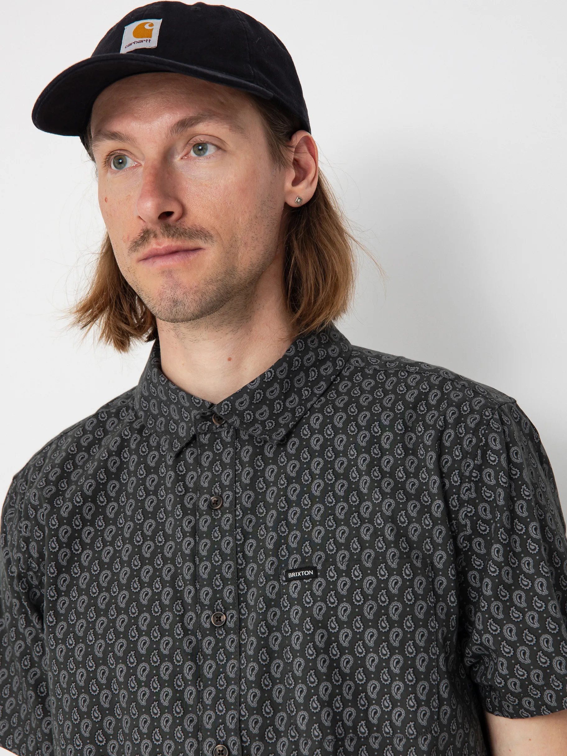 Brixton Charter Print Shirt