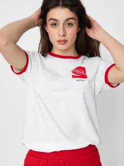 Brixton Coca-Cola Good Day Ringer T-shirt Wmn