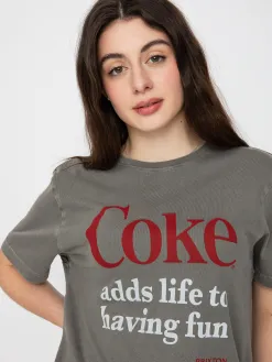 Brixton Coca-Cola Having Fun Vintage T-shirt Wmn