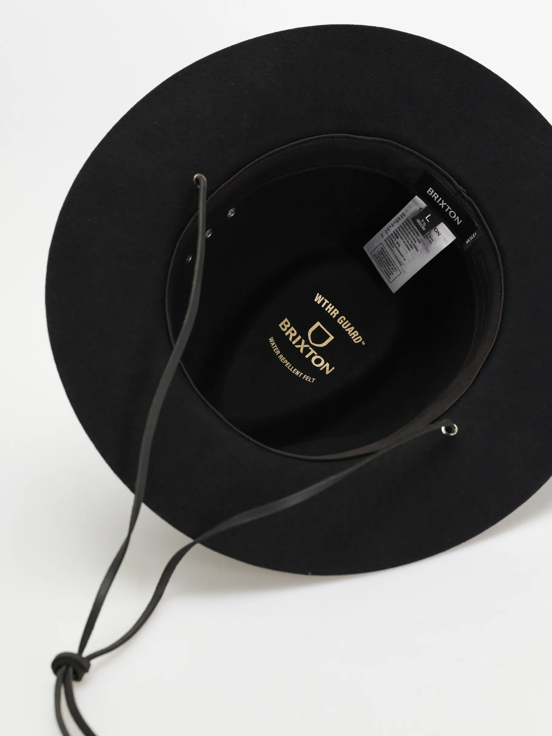Brixton Hat Wesley Wthr Guard Packable Fedora