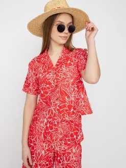 Brixton Indo Linen Shirt Wmn
