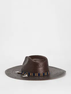 Brixton Leigh Straw Fedora Hat