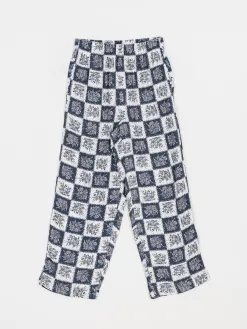 Brixton Patchwork Crop Pant Pants Wmn