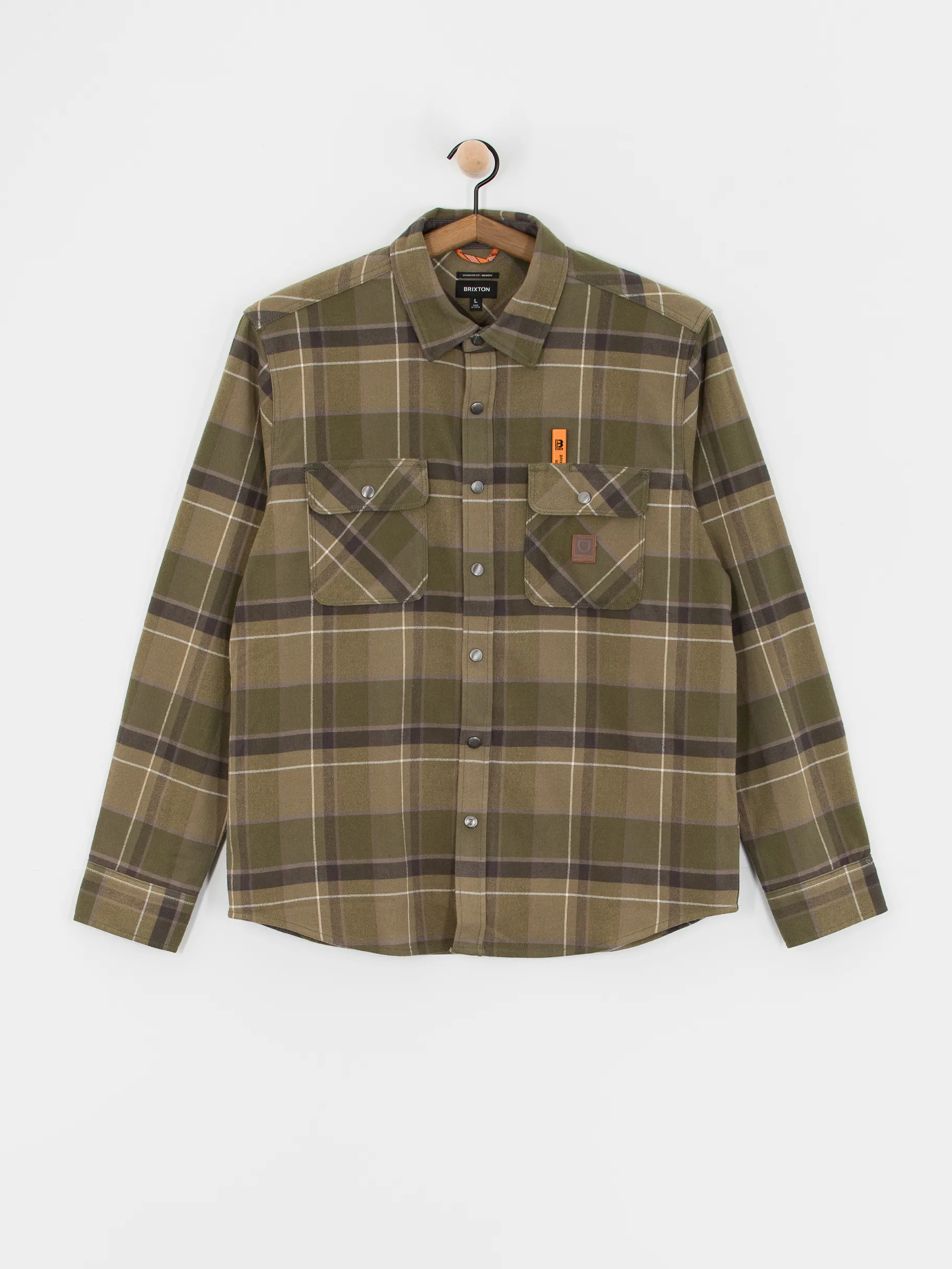 Brixton Shirt Builders Bowery Str Wr Ls