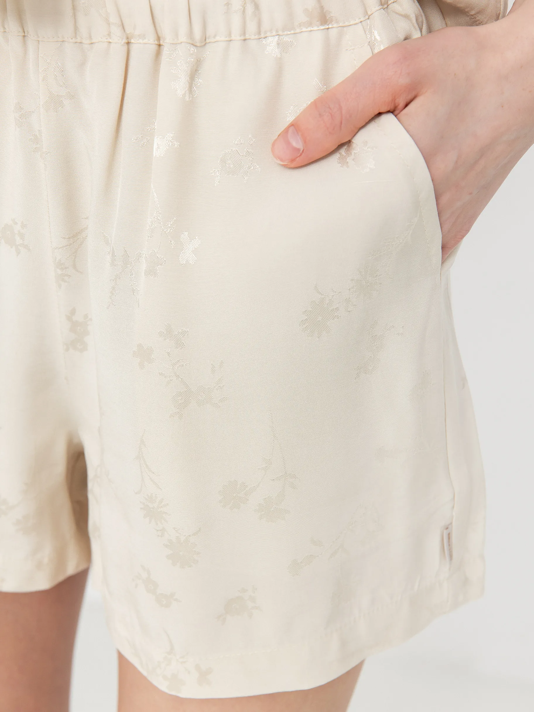Brixton Silky Jacquard Wmn Shorts