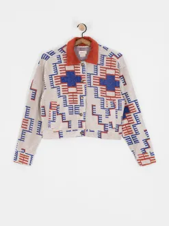 Brixton Trail Terry Cloth Trucker Wmn Jacket