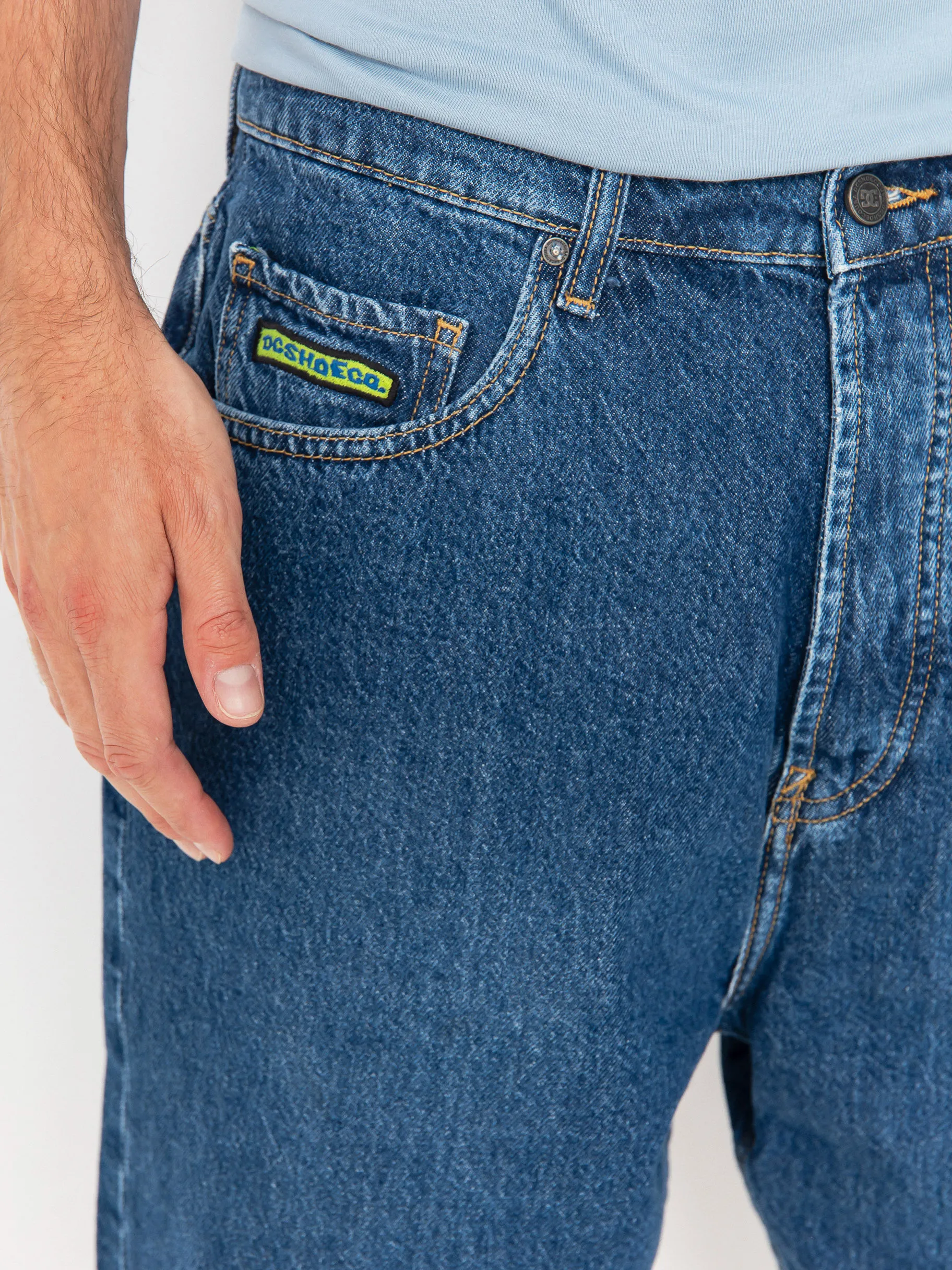 DC Worker Baggy Denim Rsi Shorts