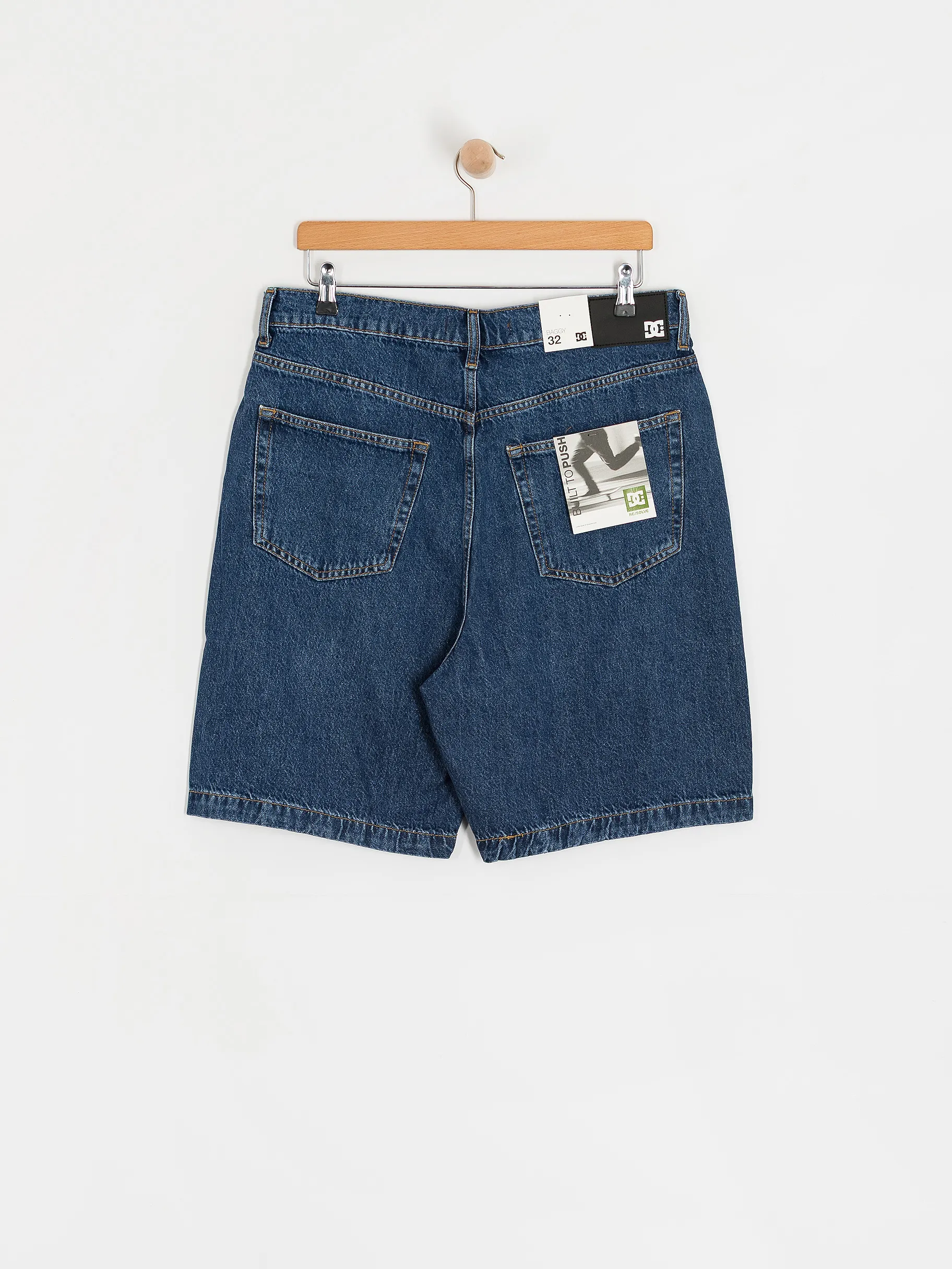 DC Worker Baggy Denim Rsi Shorts