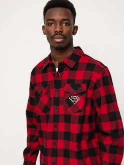 Diamond Supply Co. Dark Idol Flannel Shirt