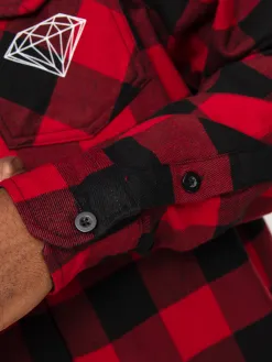 Diamond Supply Co. Dark Idol Flannel Shirt