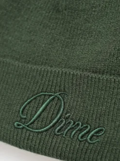 Dime Cursive Wool Fold Beanie