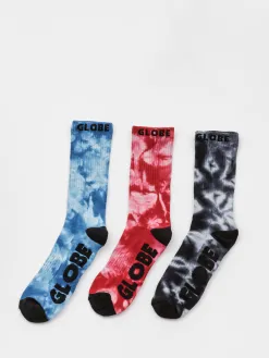 Globe All Tied Up 3 Pack Socks