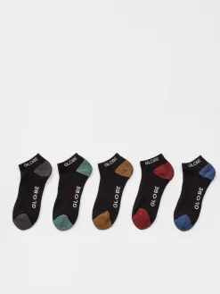 Globe Ingles Ankle 5 Pack Socks