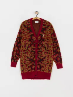 HUF Leopard Knit Duster Sweater Wmn