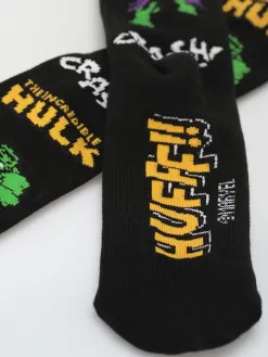 HUF X Marvel Hulk Retro Crew Socks