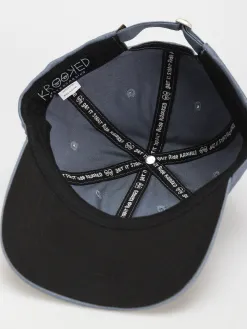 Krooked Adj Moonsmile Scrpt Strapback Cap