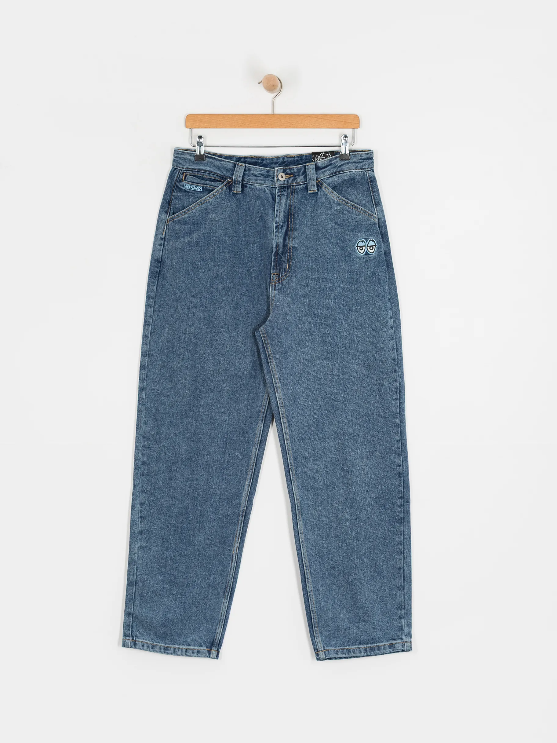 Krooked Pants Eyes Denim Twill Pant