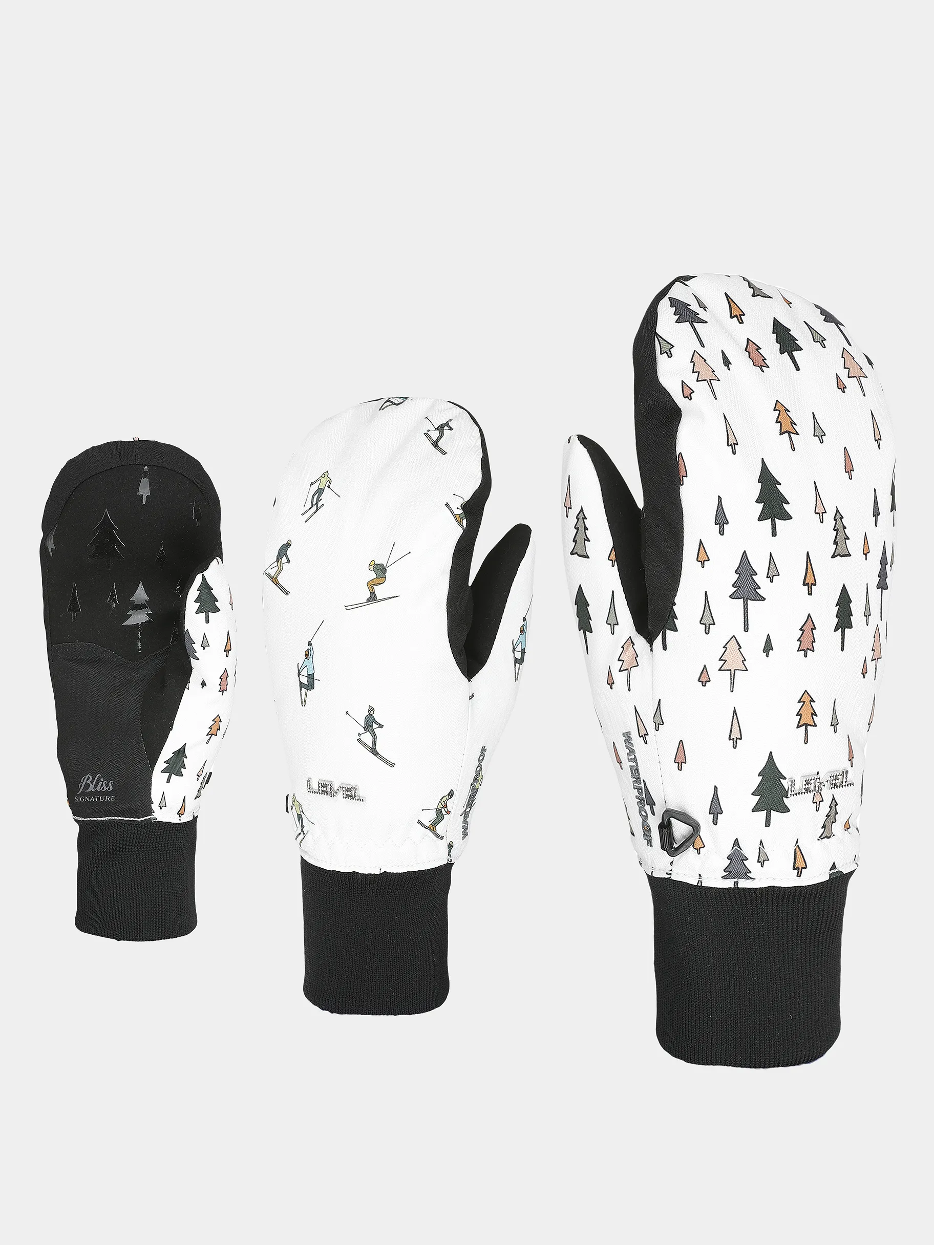 Level Coral Mitt Gloves Wmn