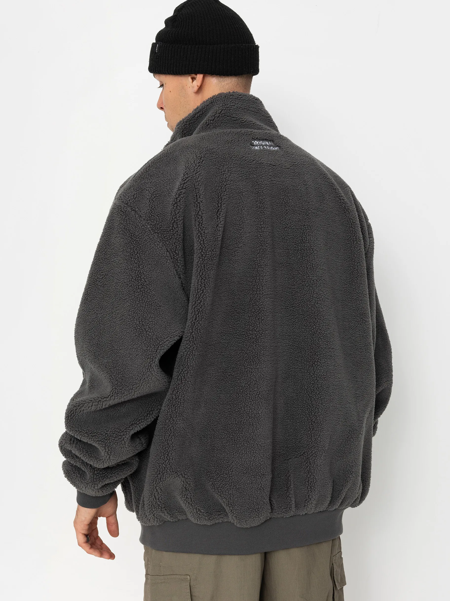 MassDnm Patch Teddy Zip Jacket