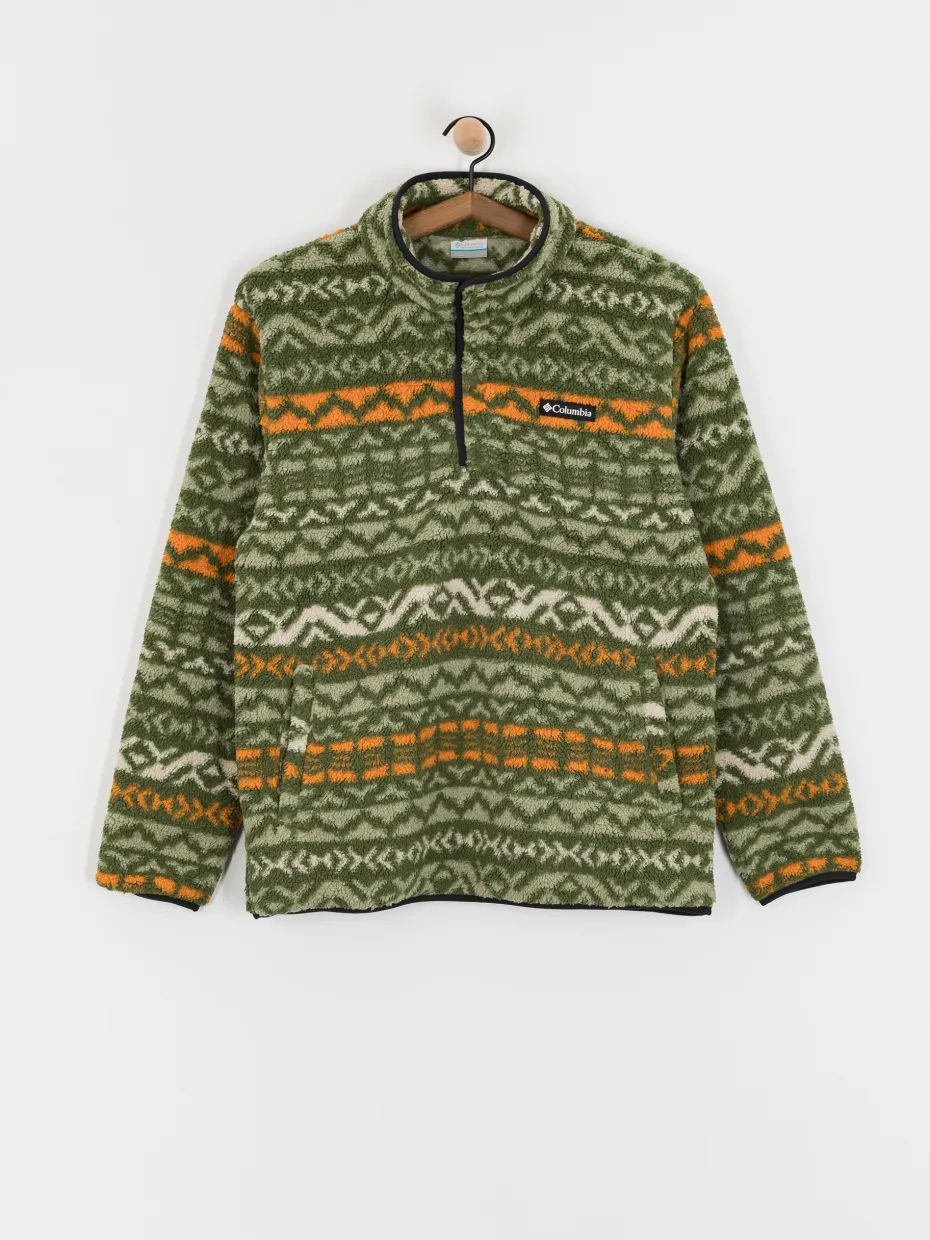 Mens Columbia Fleece Rugged Ridge Half Snap