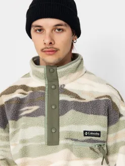 Mens Columbia Helvetia II Printed Half Snap Fleece
