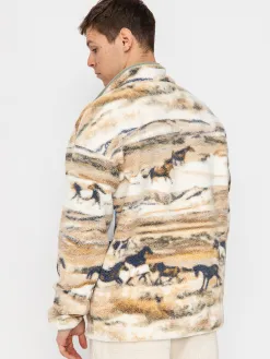 Mens Columbia Helvetia II Printed Half Snap Fleece