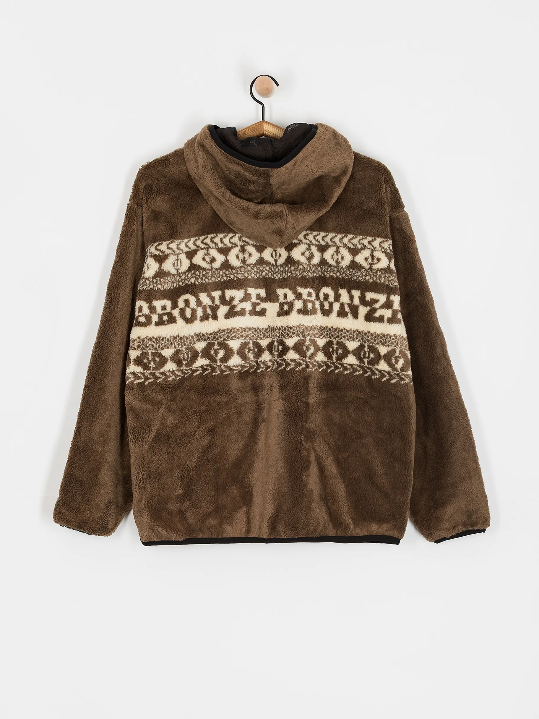 Mens HUF Fleece X Bronze High Pile