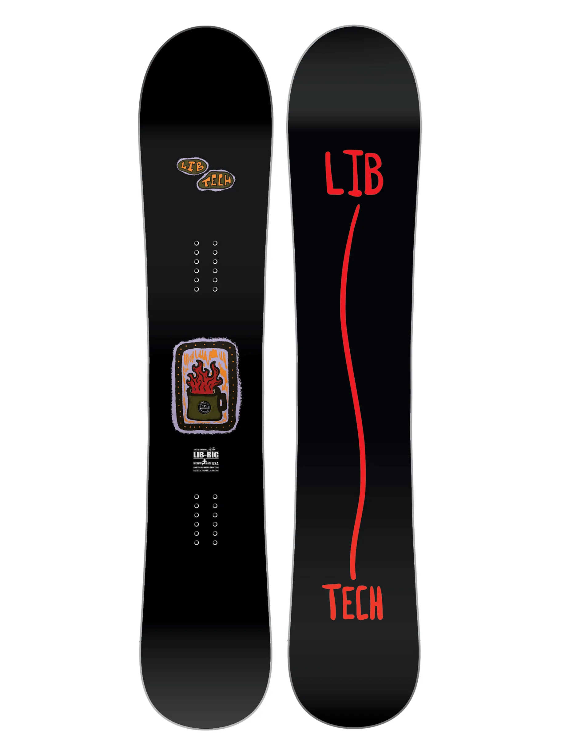 Mens Lib Tech Snowboard Lib Rig