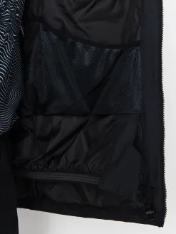 Mens Quiksilver Mission Printed Block Snowboard jacket