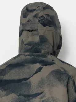 Mens Quiksilver Mission Printed Block Snowboard jacket