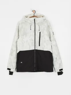 Mens Quiksilver Snowboard jacket Mission Printed Block