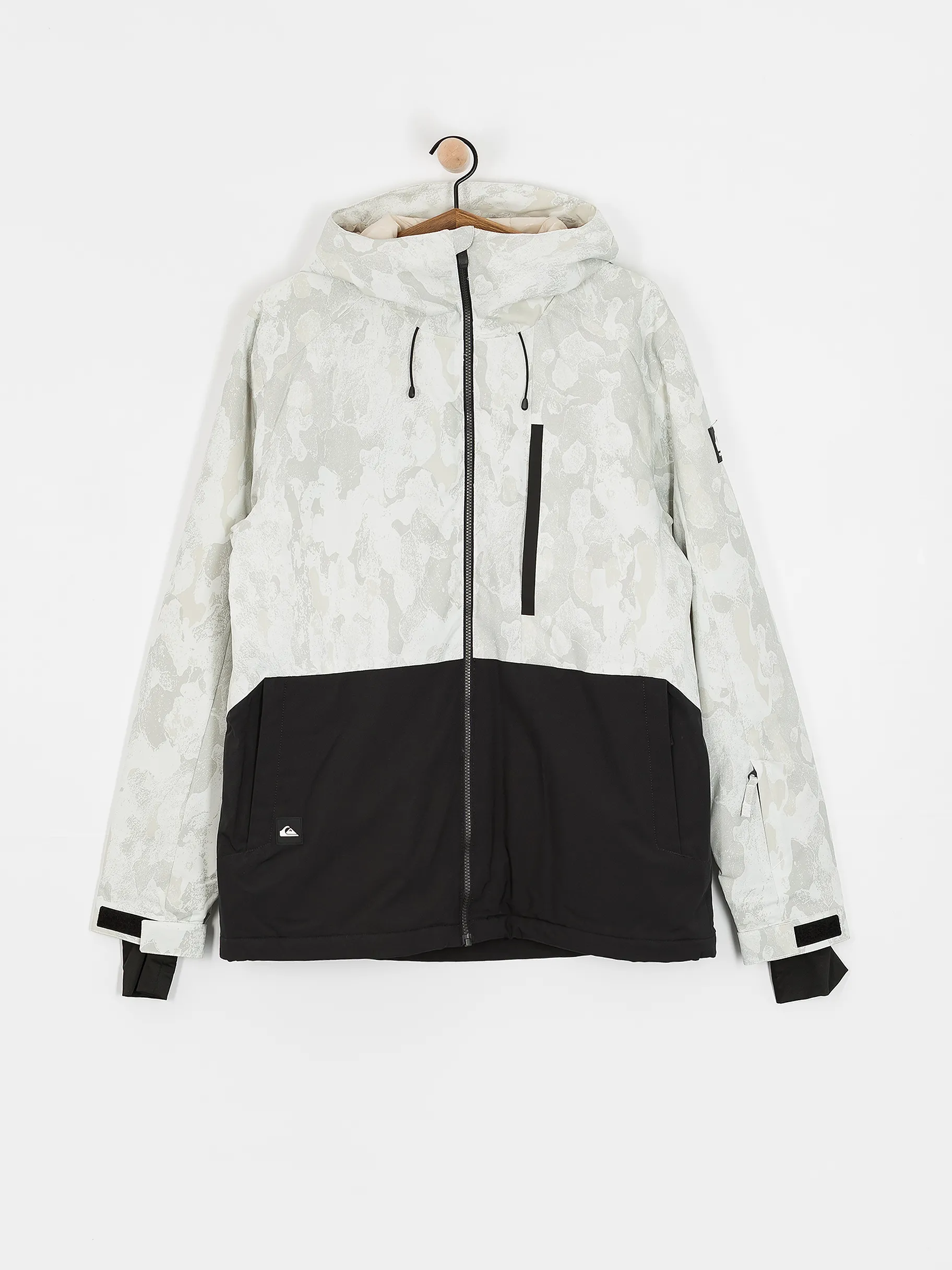 Mens Quiksilver Snowboard jacket Mission Printed Block