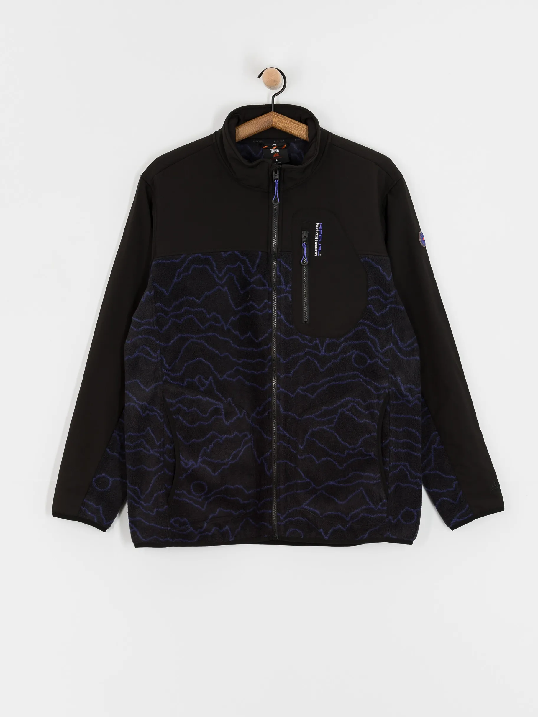 Mens Rip Curl Sweatshirt Anti Series Search Zip Crew