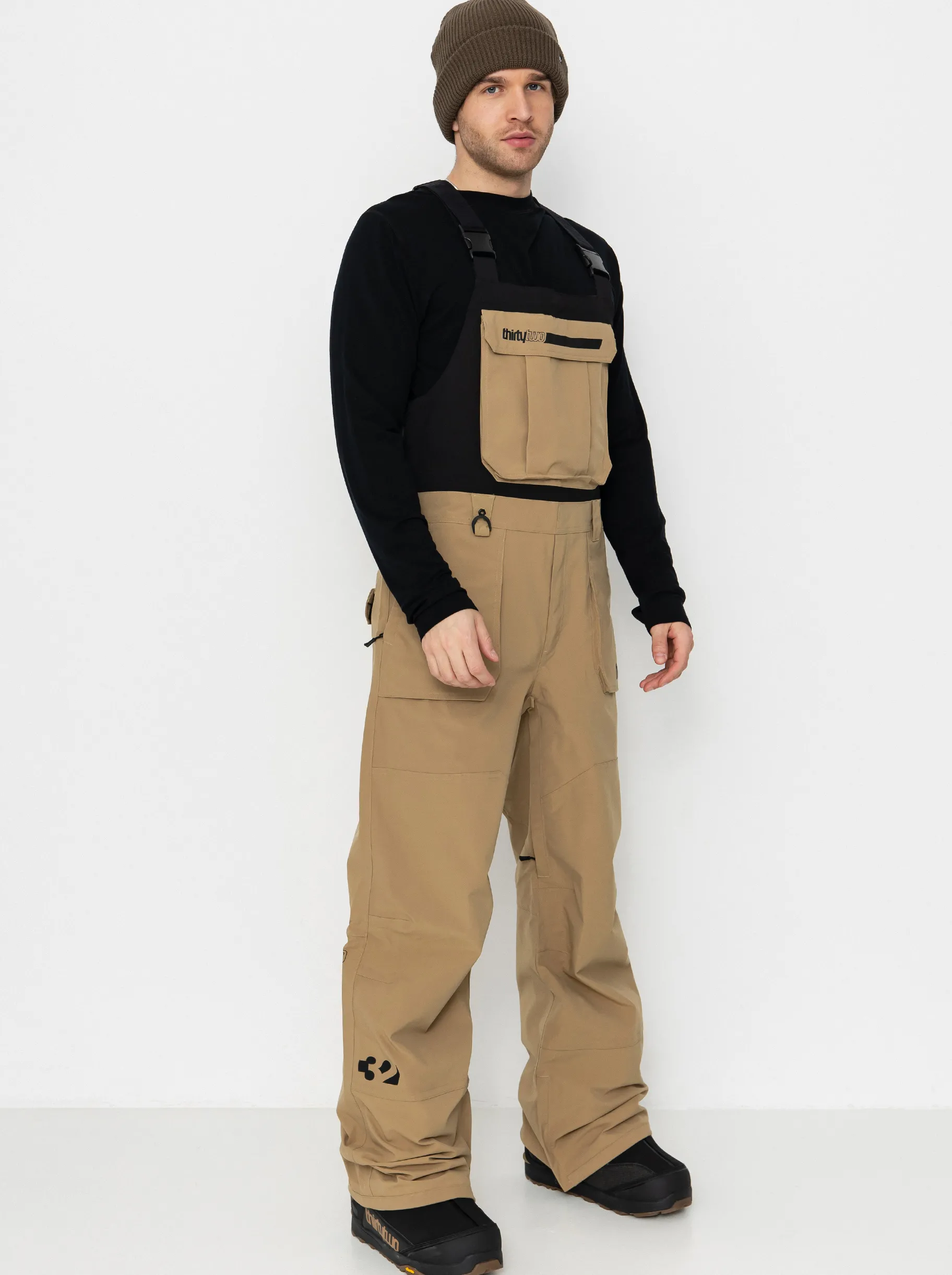 Mens ThirtyTwo Snowboard pants Basement Bib